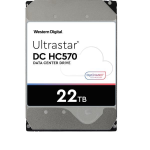 WD Ultrastar DC HC570 - HDD - 22 TB - interno - 3.5" - SATA 6Gb/s - 7200 rpm - buffer: 512 MB